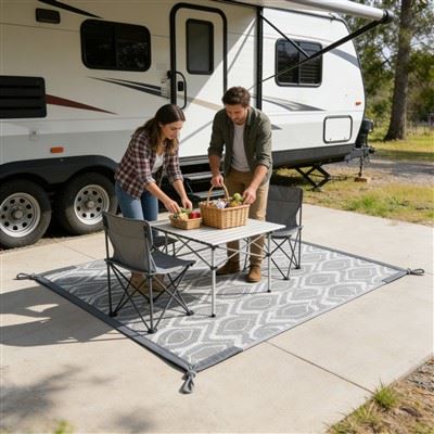 Waterproof Recyclable PP Mat For RV And Camping